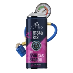 Zestaw do napełniania klimatyzacji ALPINO R134a 3w1 z manometrem MAN40